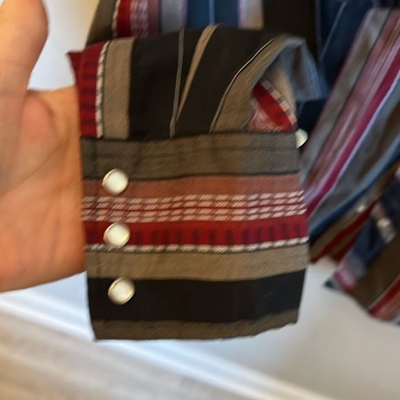 Corral West Ranchwear Button Down Shirt Pearl Snap Western Size Medium - Picture 3 of 7